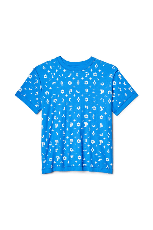 PURPLE BRAND JERSEY ROYAL MONOGRAM S/S Mens Apparel - Mens